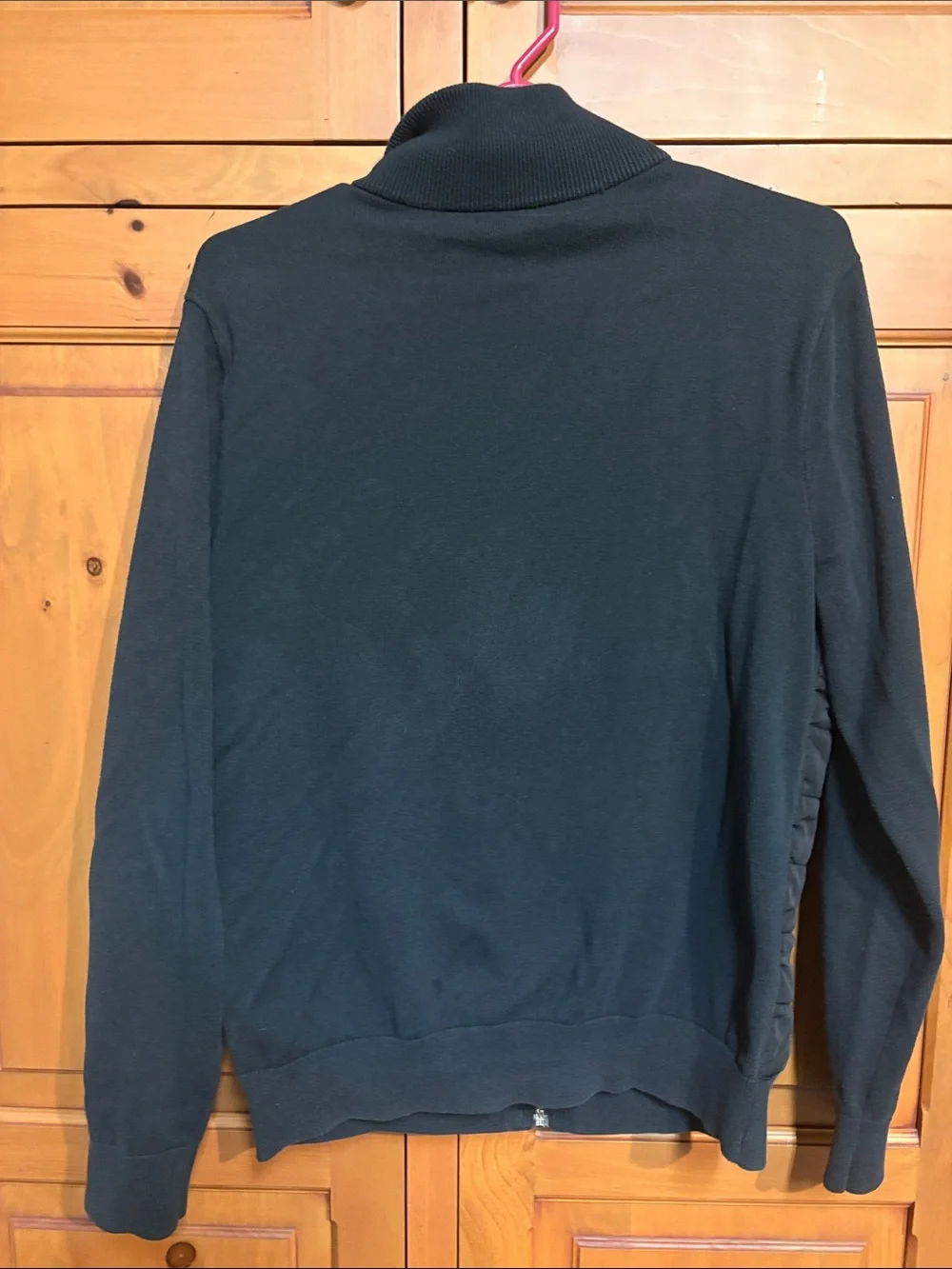 Banana Republic Black Quilted Bomber Windbreaker